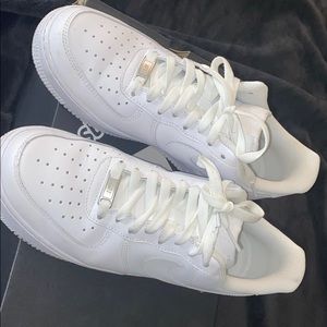 White Air Force ones